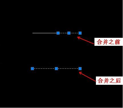 CAD怎么讓兩段直線合并？189.png