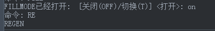 CAD中pl多段線修改線寬卻變成空心的怎么辦？