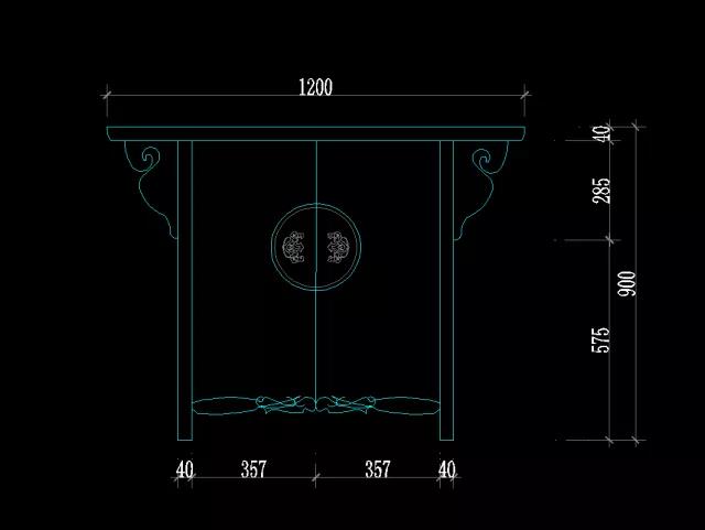 CAD怎么繪制中式家具平面圖？
