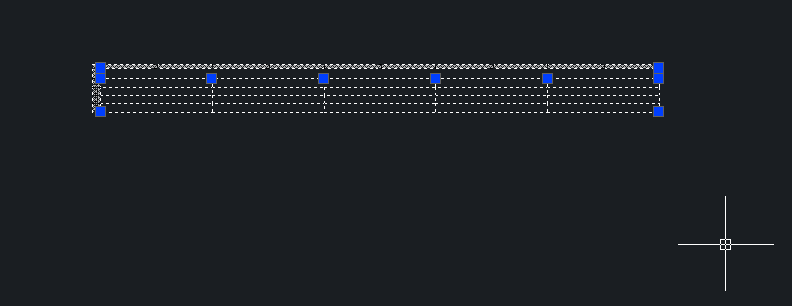 CAD表格單元格線條怎么打散？
