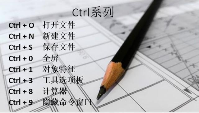新手福利：清收下這些CAD快捷鍵吧！